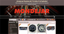 Desktop Screenshot of mondejartienda.com